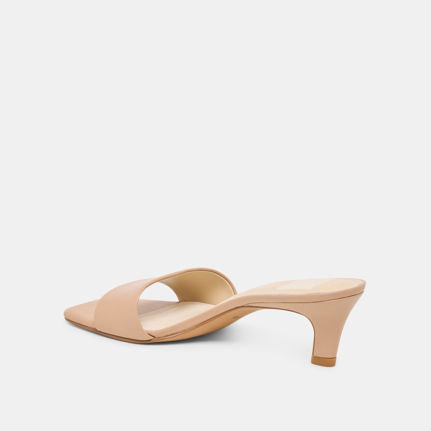 Rexa Light Tan Leather Heels Dolce Vita