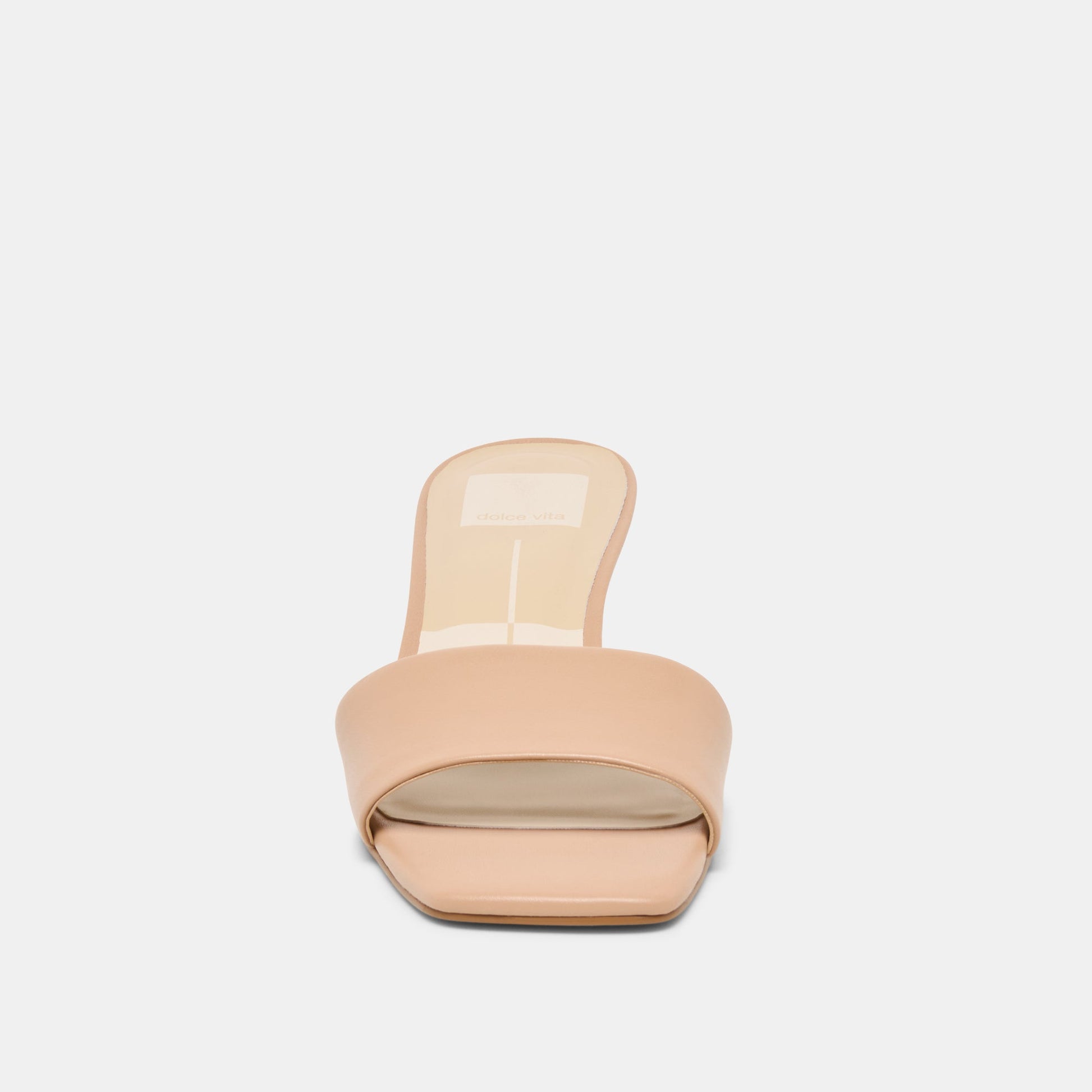 Rexa Light Tan Leather Heels Dolce Vita