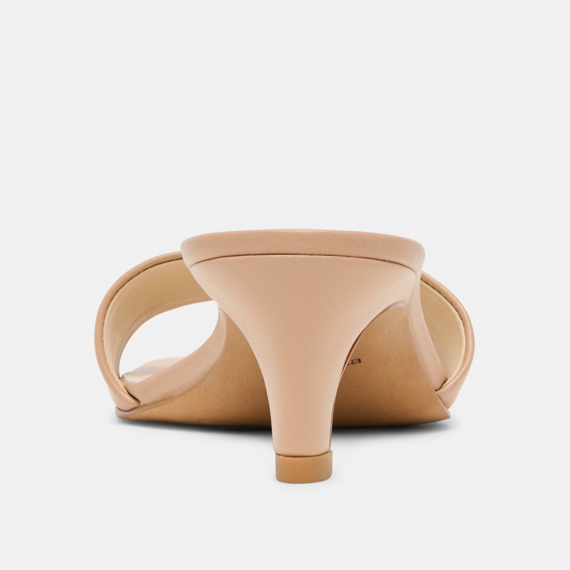 Rexa Light Tan Leather Heels Dolce Vita