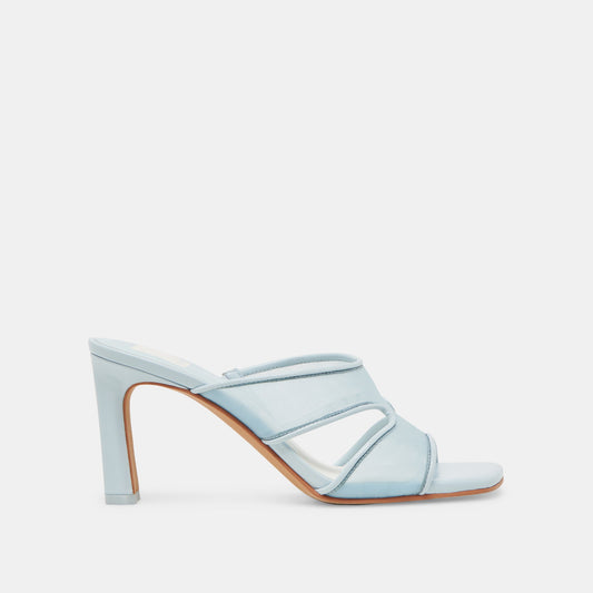 Gitel Ice Blue Mesh Heels Dolce Vita