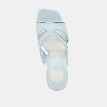 Gitel Ice Blue Mesh Heels Dolce Vita