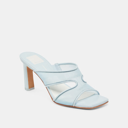 Gitel Ice Blue Mesh Heels Dolce Vita