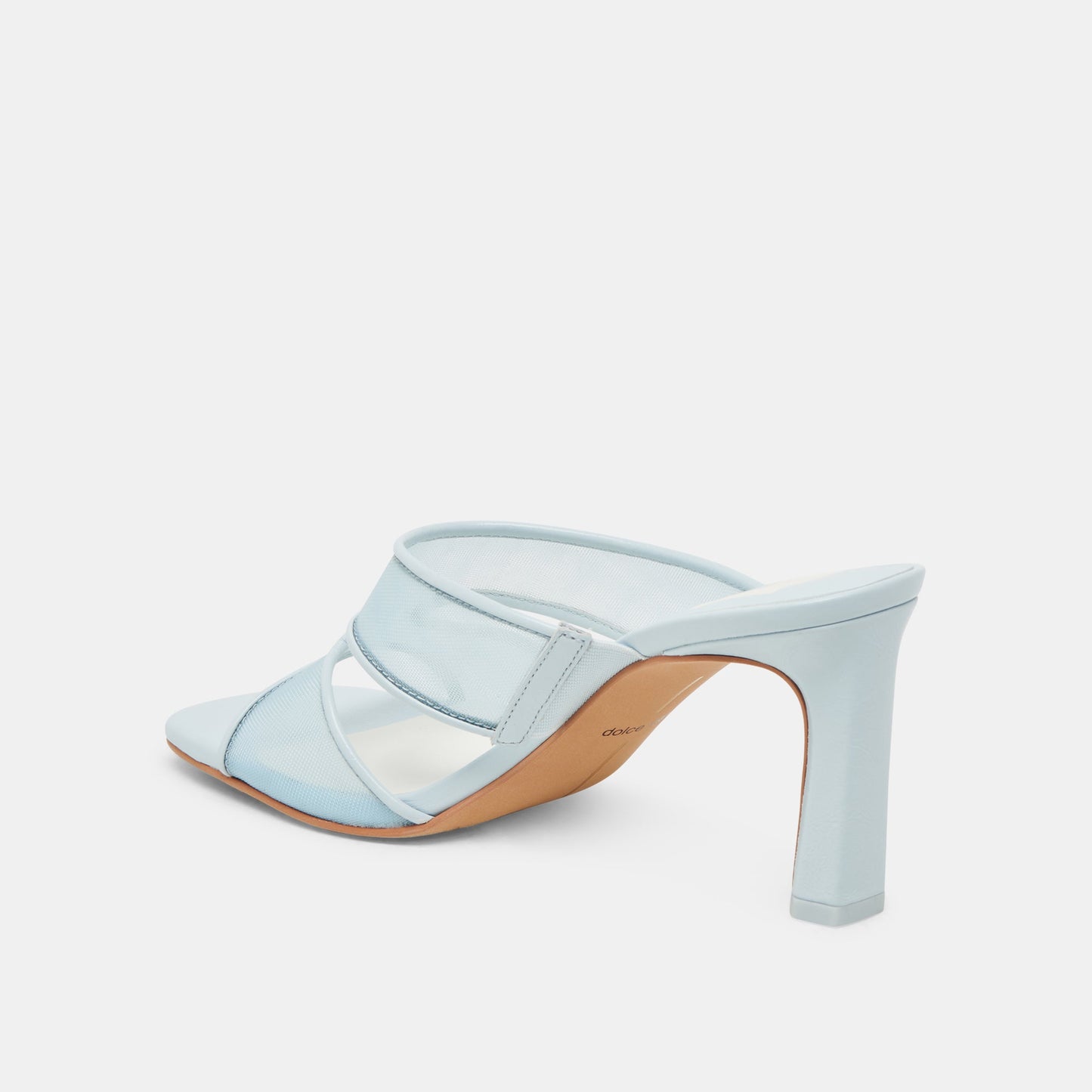 Gitel Ice Blue Mesh Heels Dolce Vita