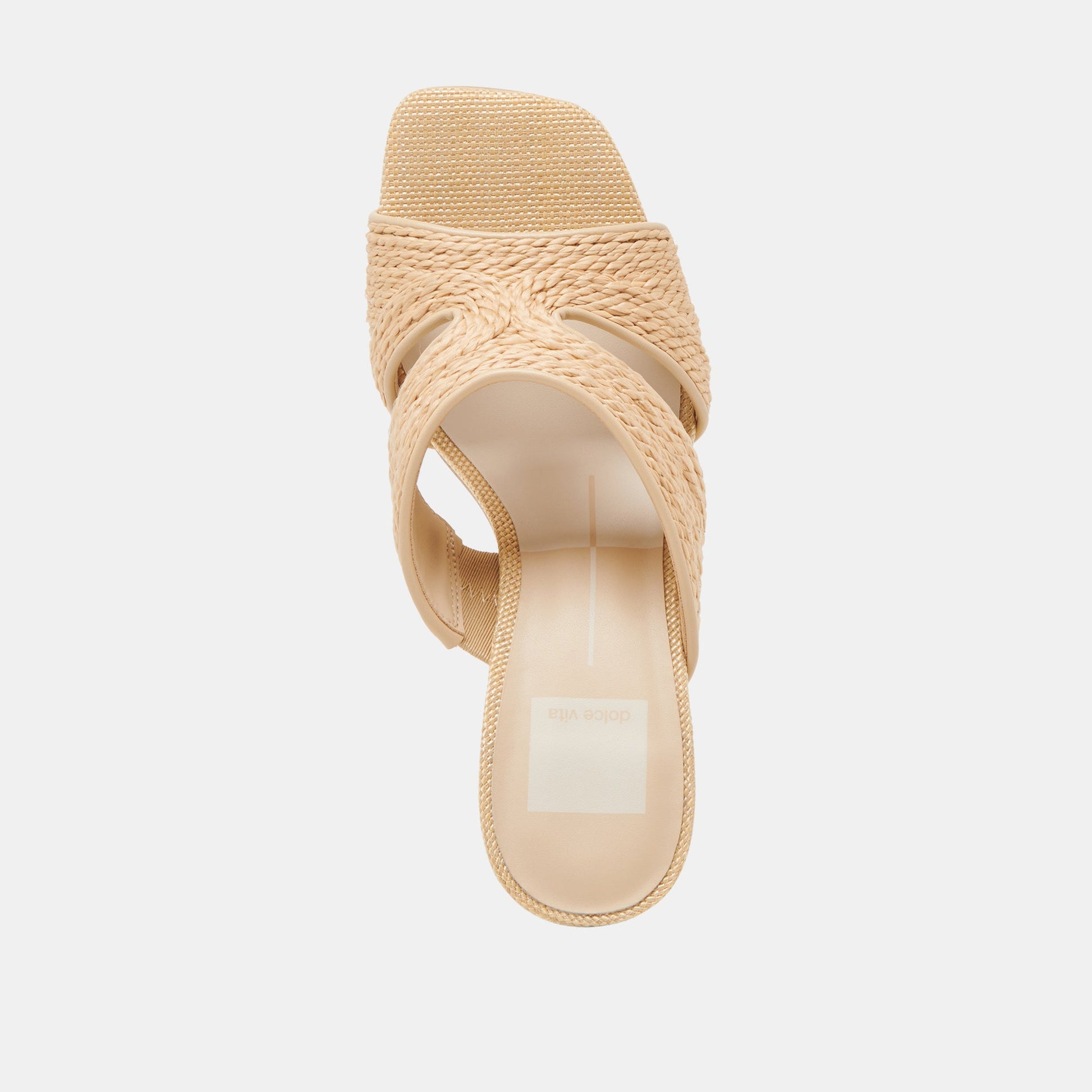 Gitel Lt Natural Raffia Heels Dolce Vita