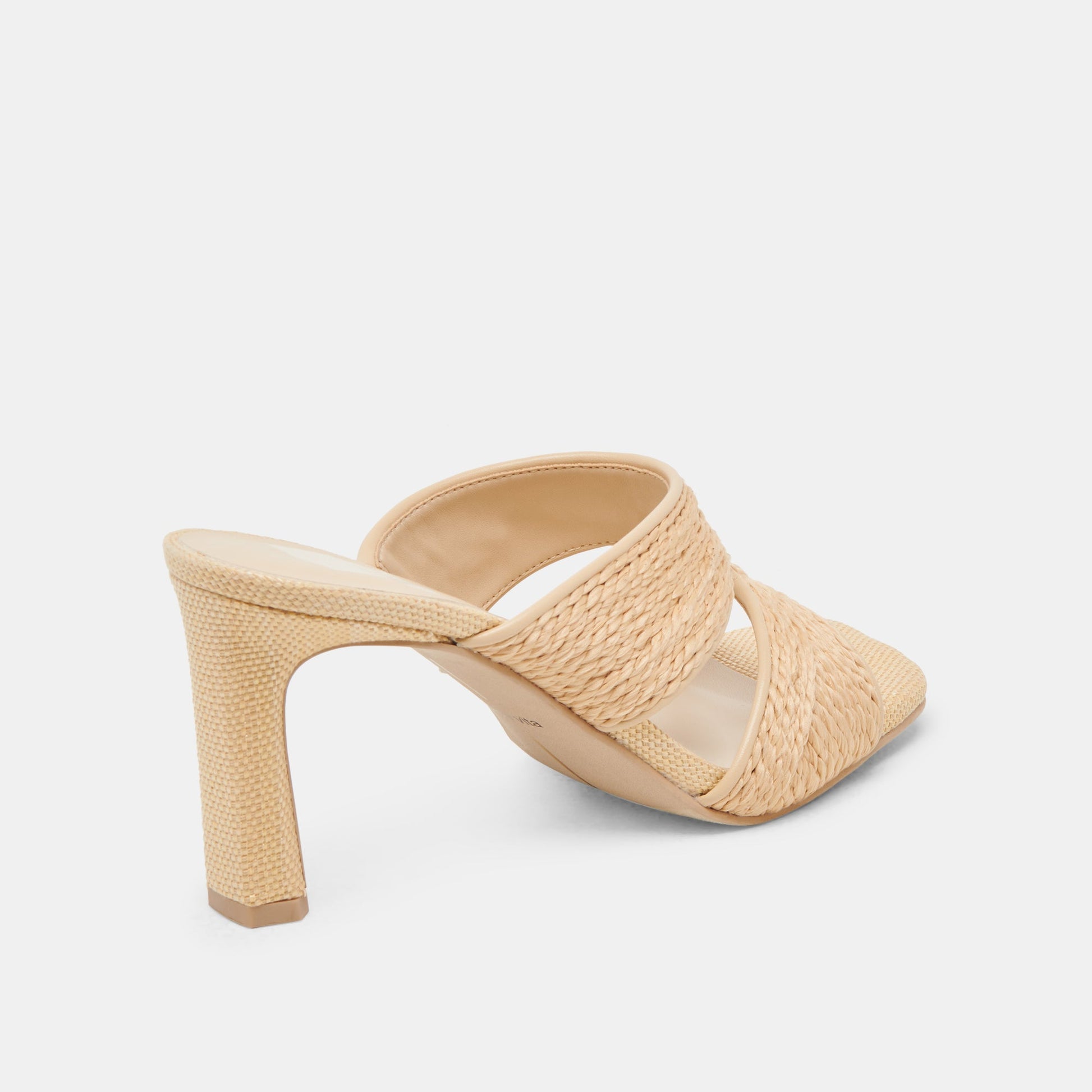 Gitel Lt Natural Raffia Heels Dolce Vita