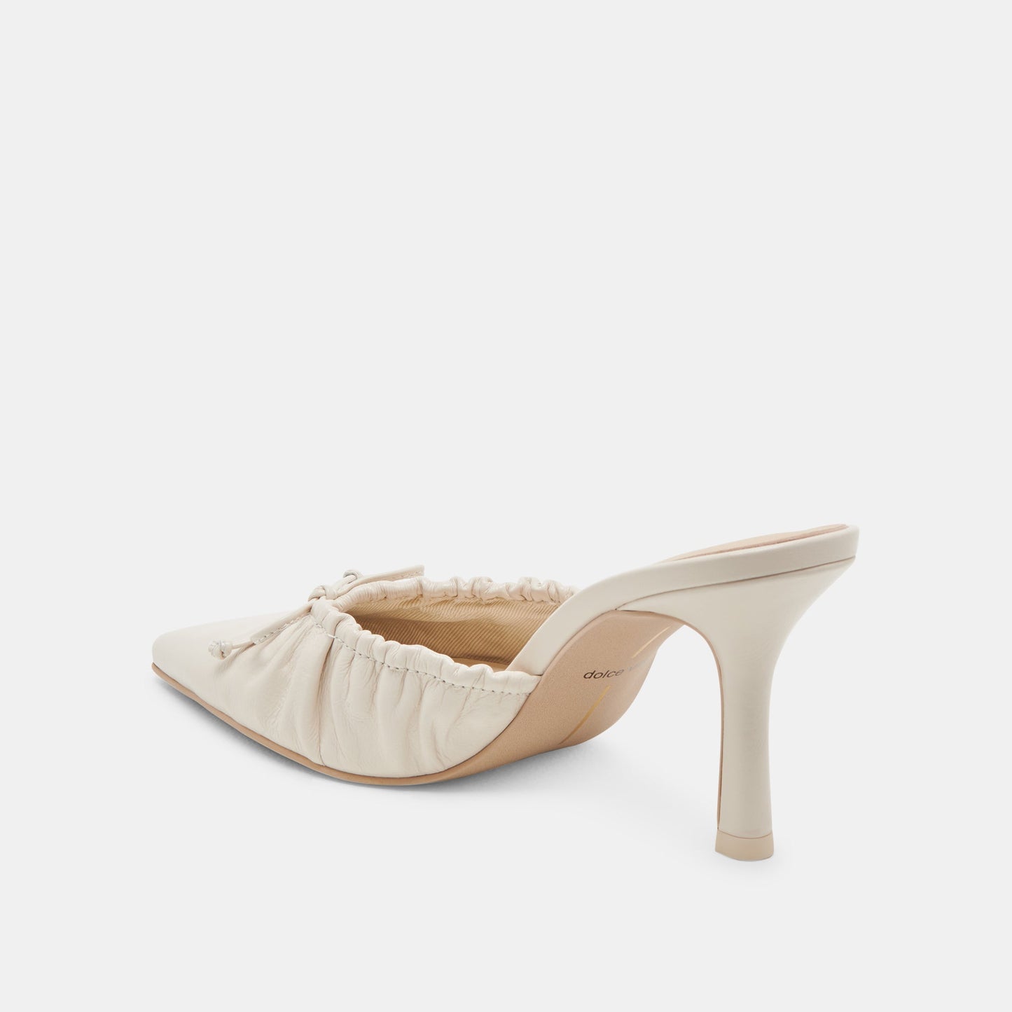 KAIRI HEELS IVORY CRINKLE PATENT Dolce Vita