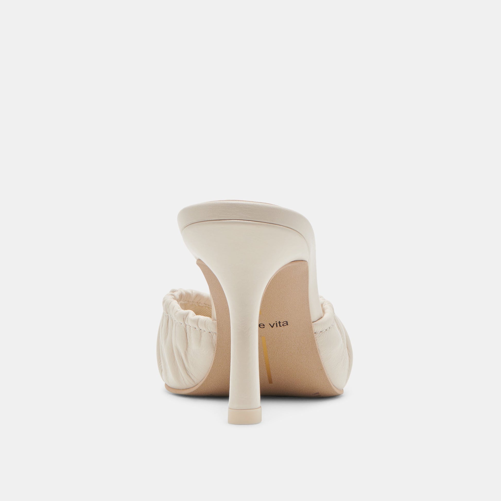 KAIRI HEELS IVORY CRINKLE PATENT Dolce Vita