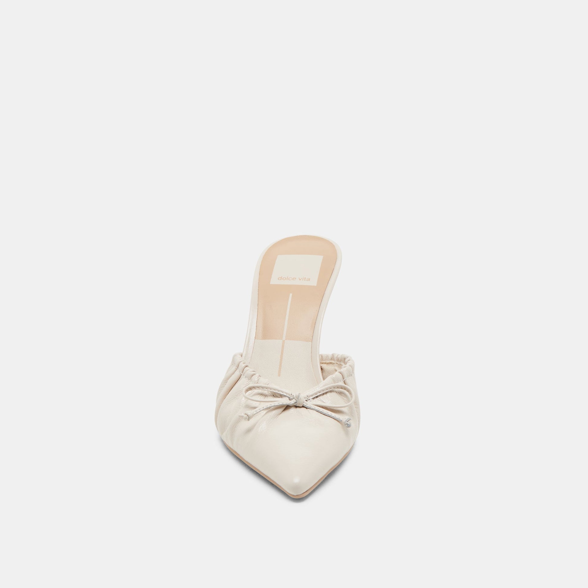 KAIRI HEELS IVORY CRINKLE PATENT Dolce Vita
