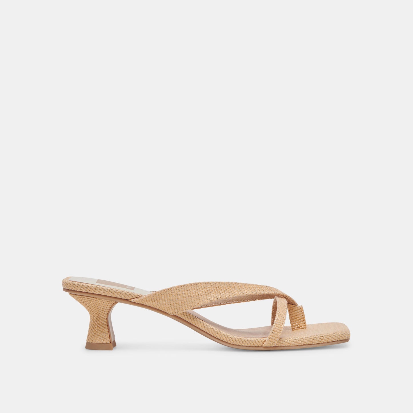 Brevel Natural Raffia Heels Dolce Vita