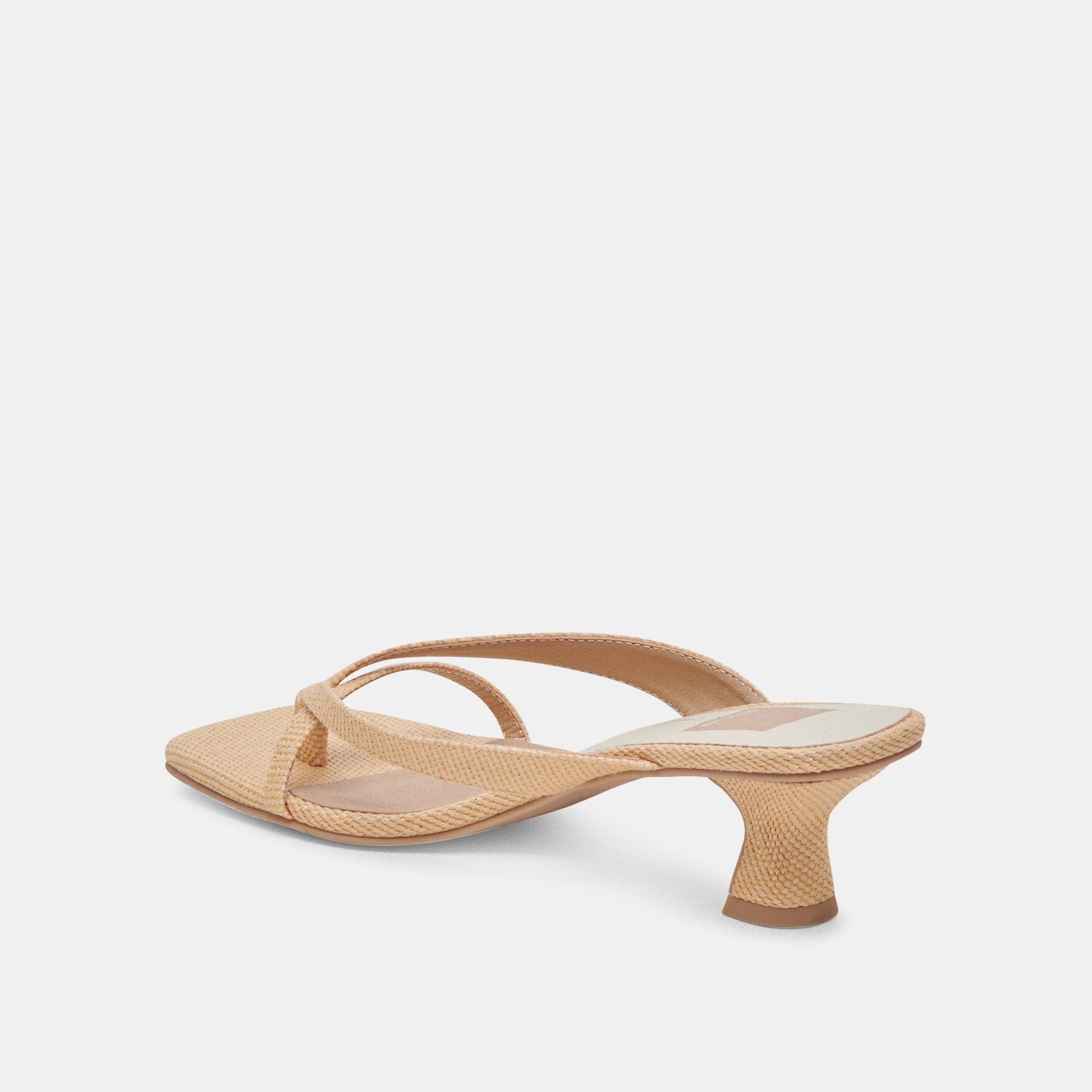 Brevel Natural Raffia Heels Dolce Vita