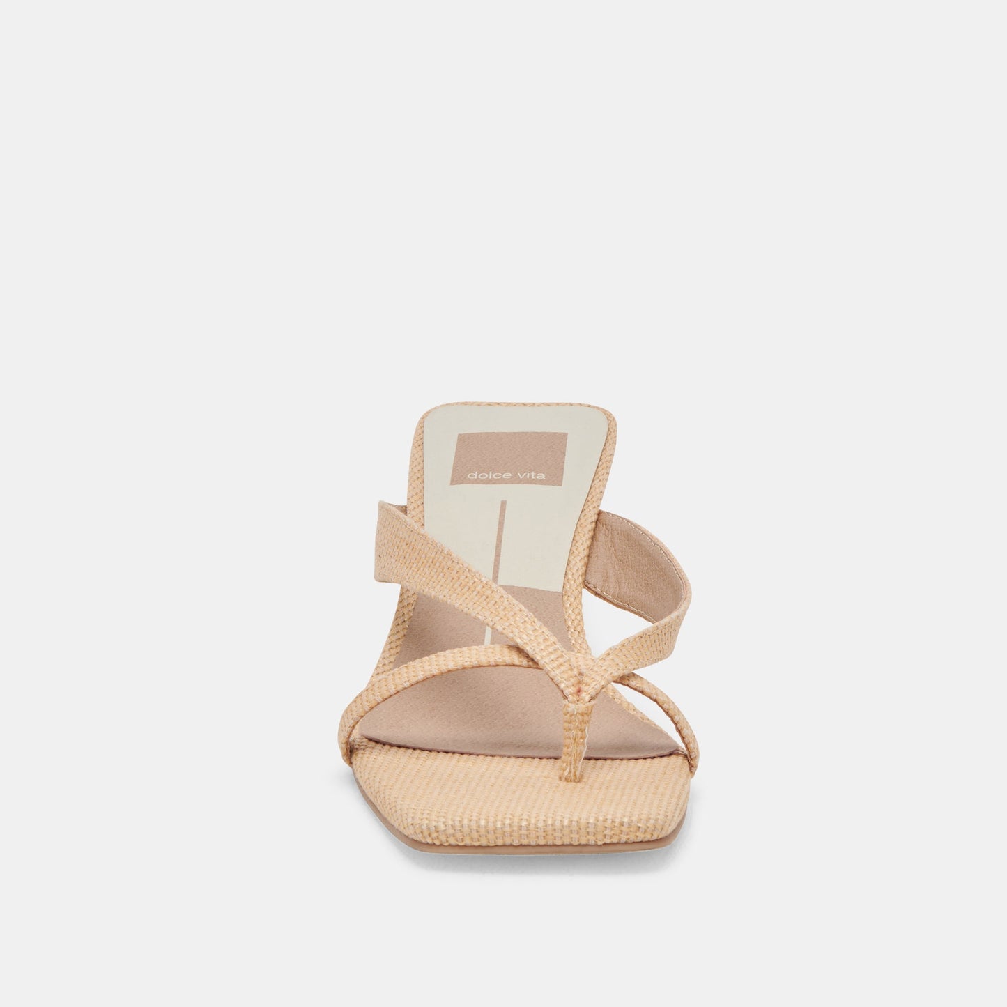Brevel Natural Raffia Heels Dolce Vita