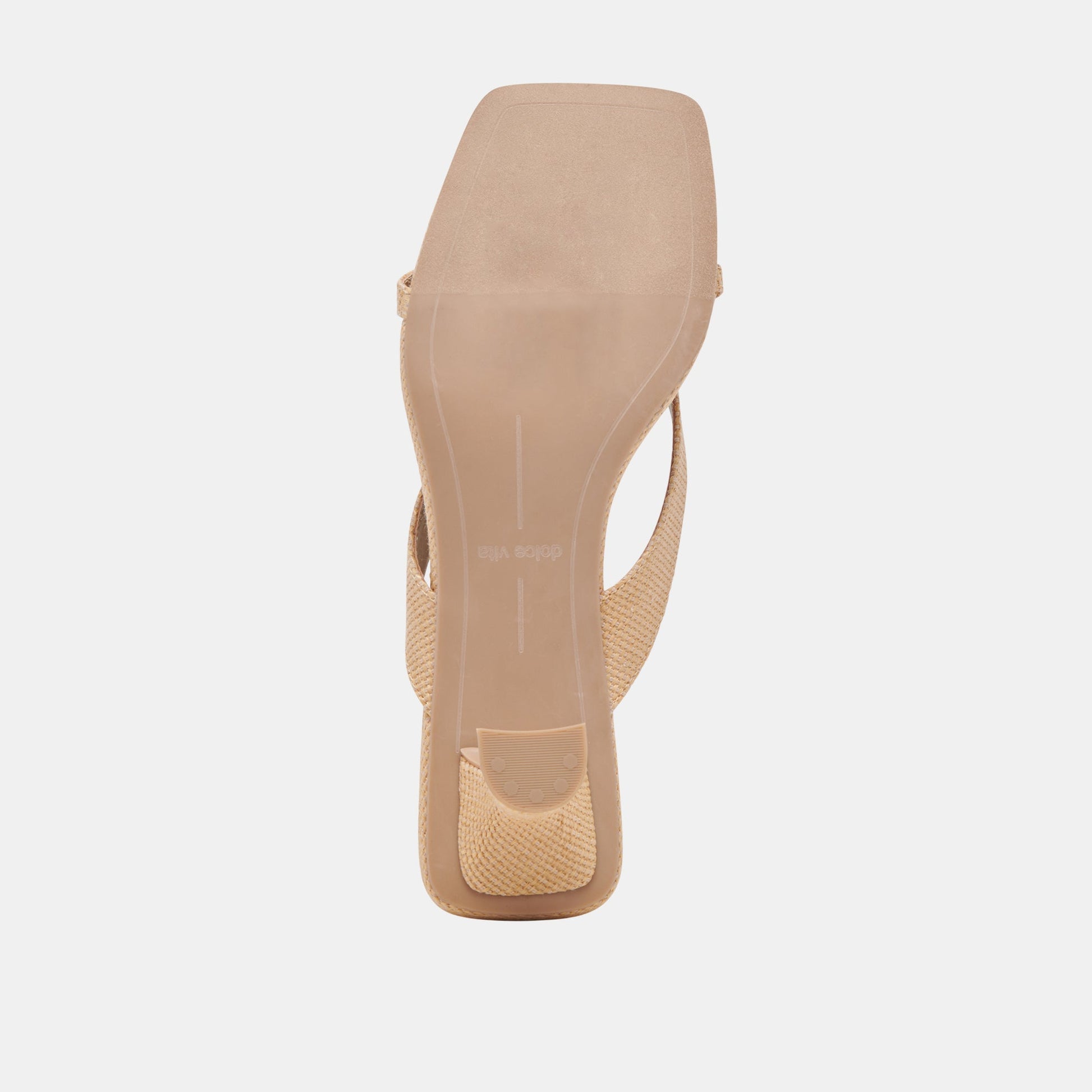 Brevel Natural Raffia Heels Dolce Vita