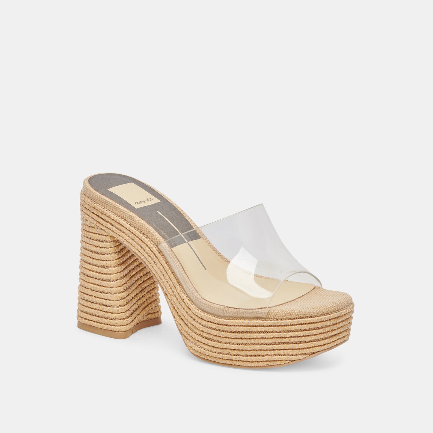 LICHIA HEELS NATURAL VINYL Dolce Vita