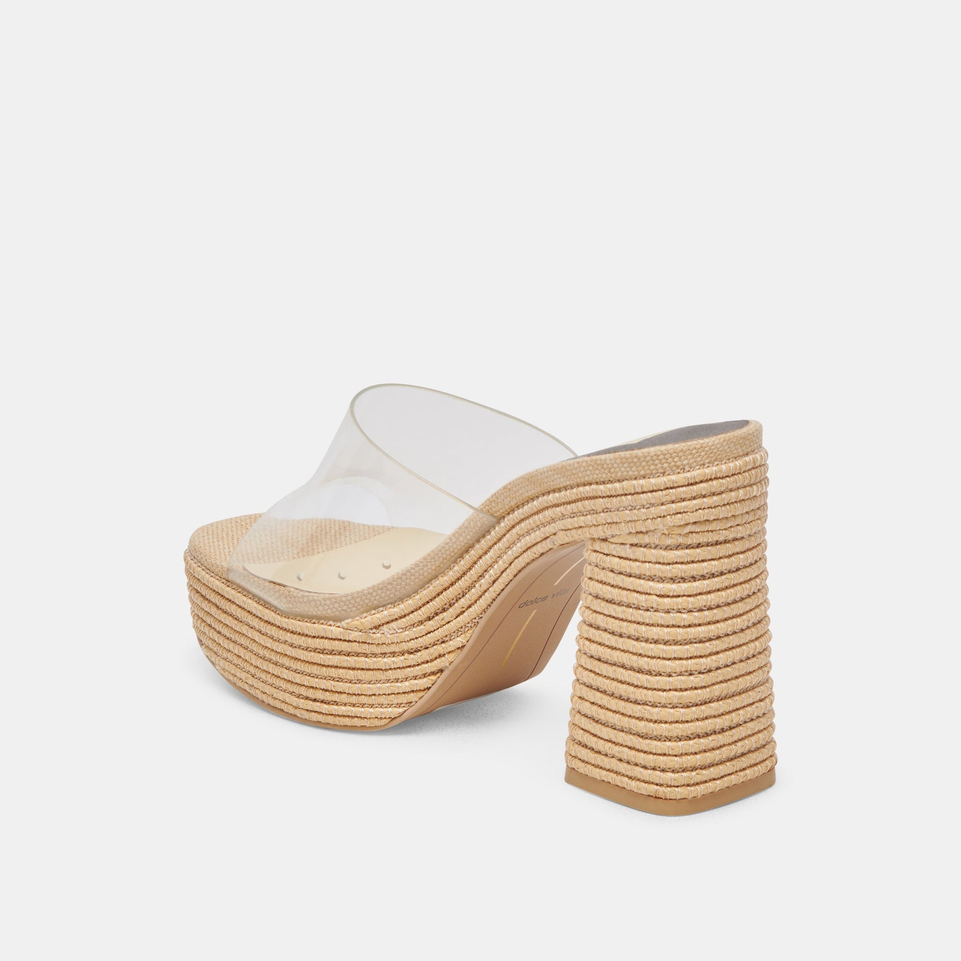 LICHIA HEELS NATURAL VINYL Dolce Vita