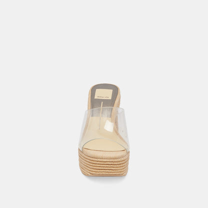 LICHIA HEELS NATURAL VINYL Dolce Vita