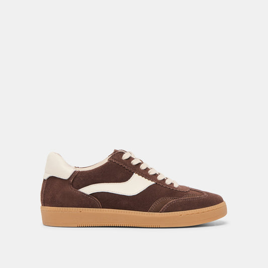 NOTICE SNEAKERS DK BROWN SUEDE Dolce Vita