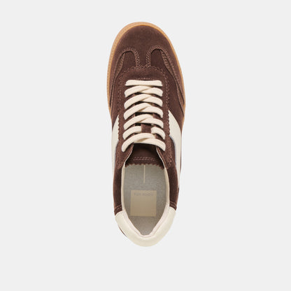 NOTICE SNEAKERS DK BROWN SUEDE Dolce Vita