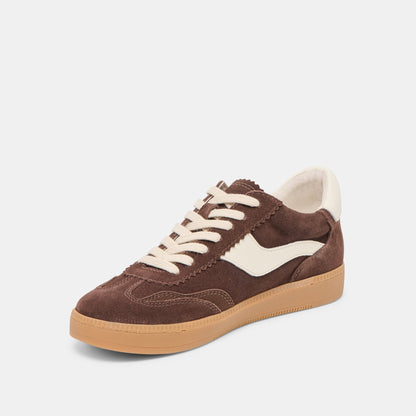 NOTICE SNEAKERS DK BROWN SUEDE Dolce Vita