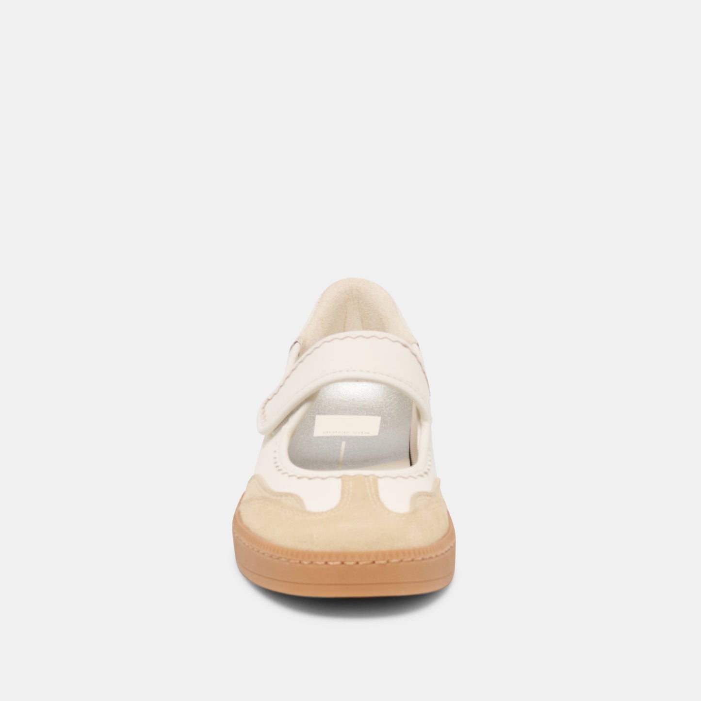 Nanet Ivory Multi Leather Sneakers Dolce Vita