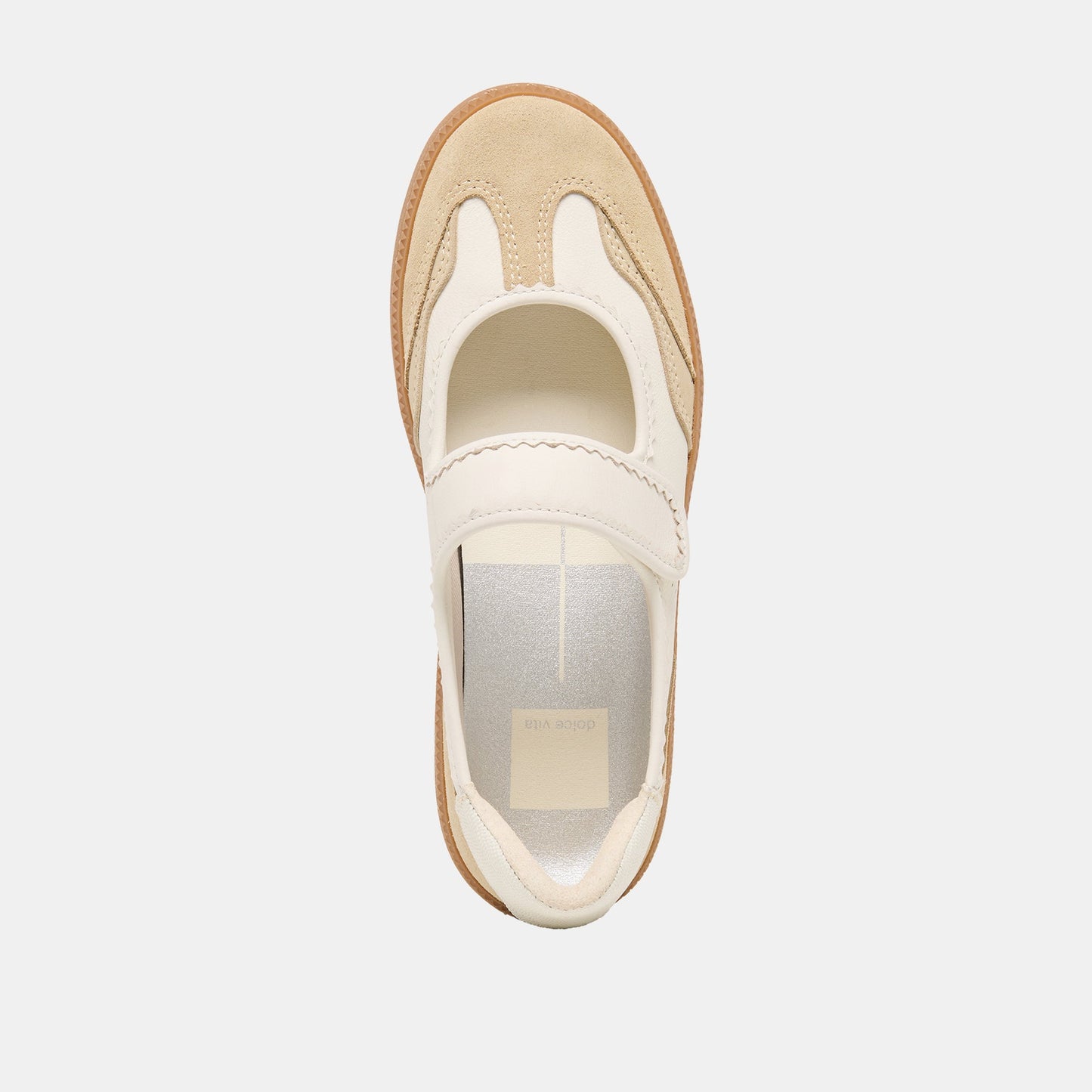 Nanet Ivory Multi Leather Sneakers Dolce Vita