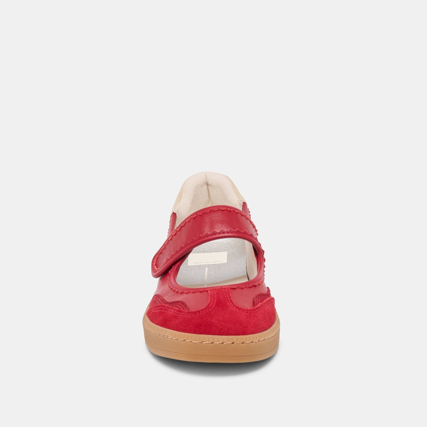 Nanet Crimson Leather Sneakers Dolce Vita