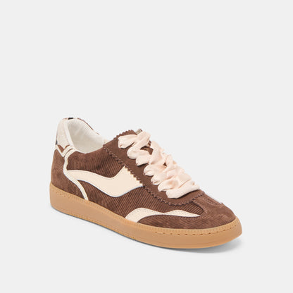Notice Chocolate Corduroy Sneakers Dolce Vita