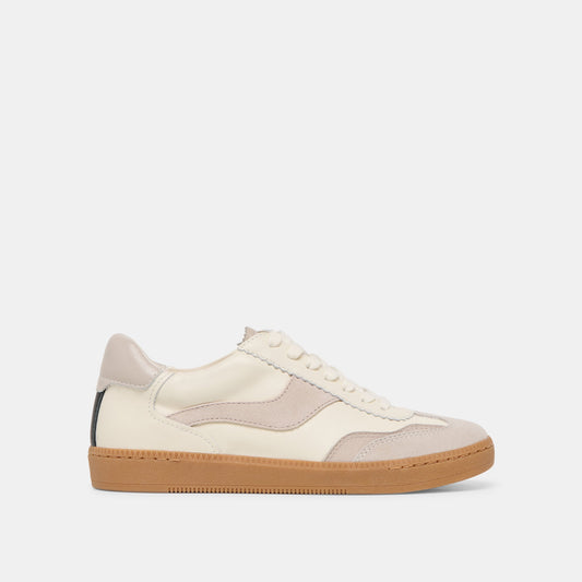 Notice Grey White Leather Sneakers Dolce Vita