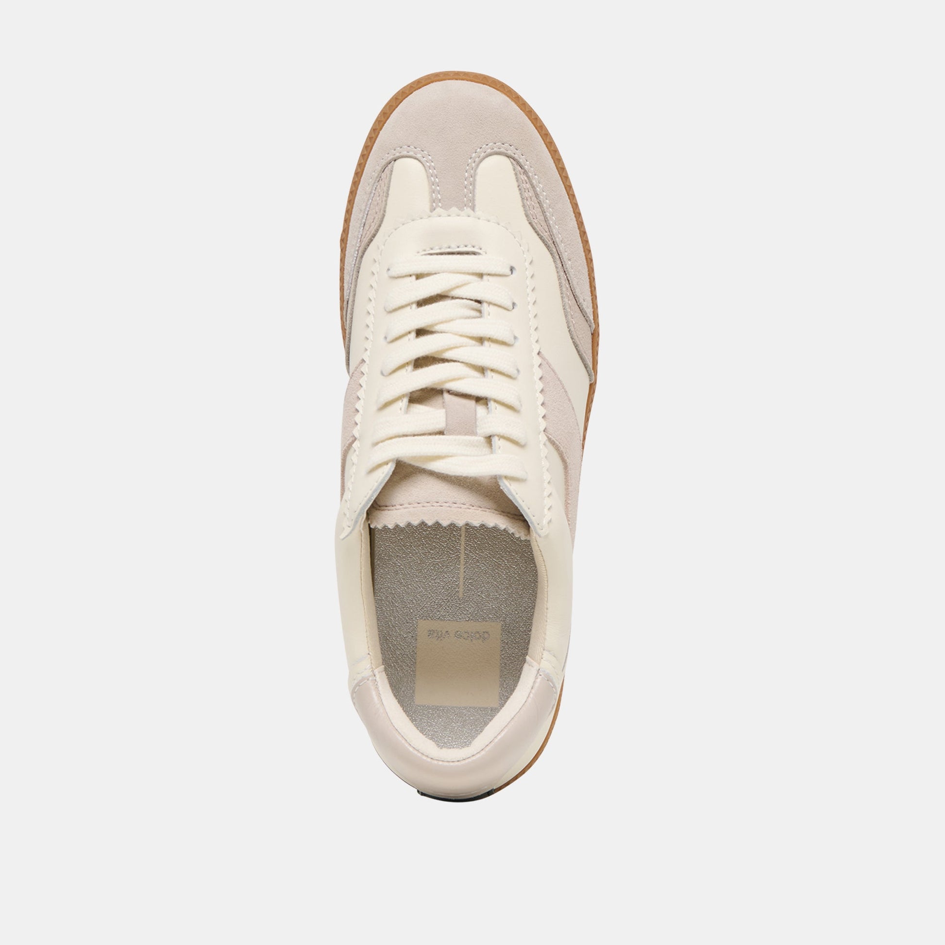 Notice Grey White Leather Sneakers Dolce Vita