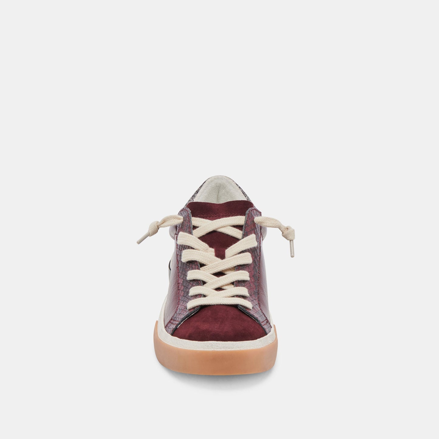 ZINA SNEAKERS BURGUNDY CRINKLE PATENT Dolce Vita
