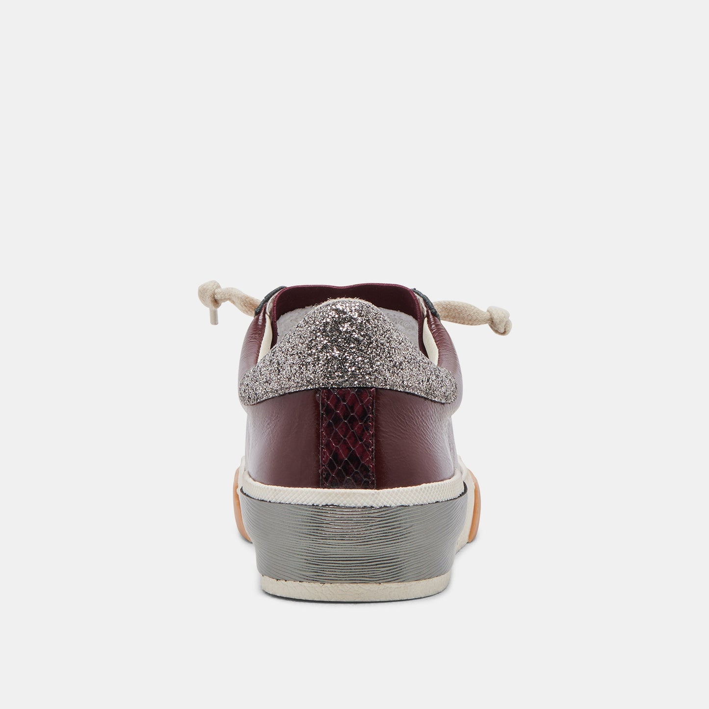 ZINA SNEAKERS BURGUNDY CRINKLE PATENT Dolce Vita