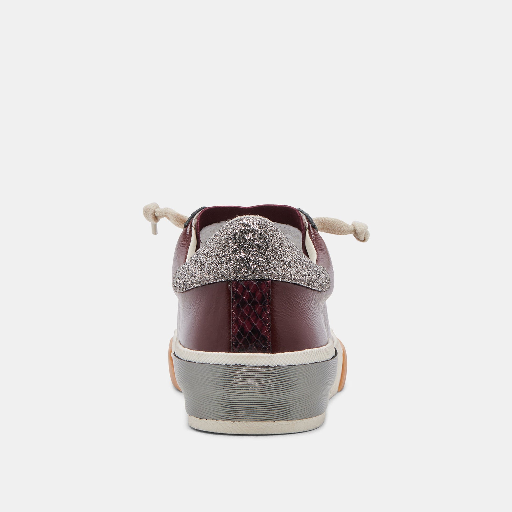 ZINA SNEAKERS BURGUNDY CRINKLE PATENT Dolce Vita