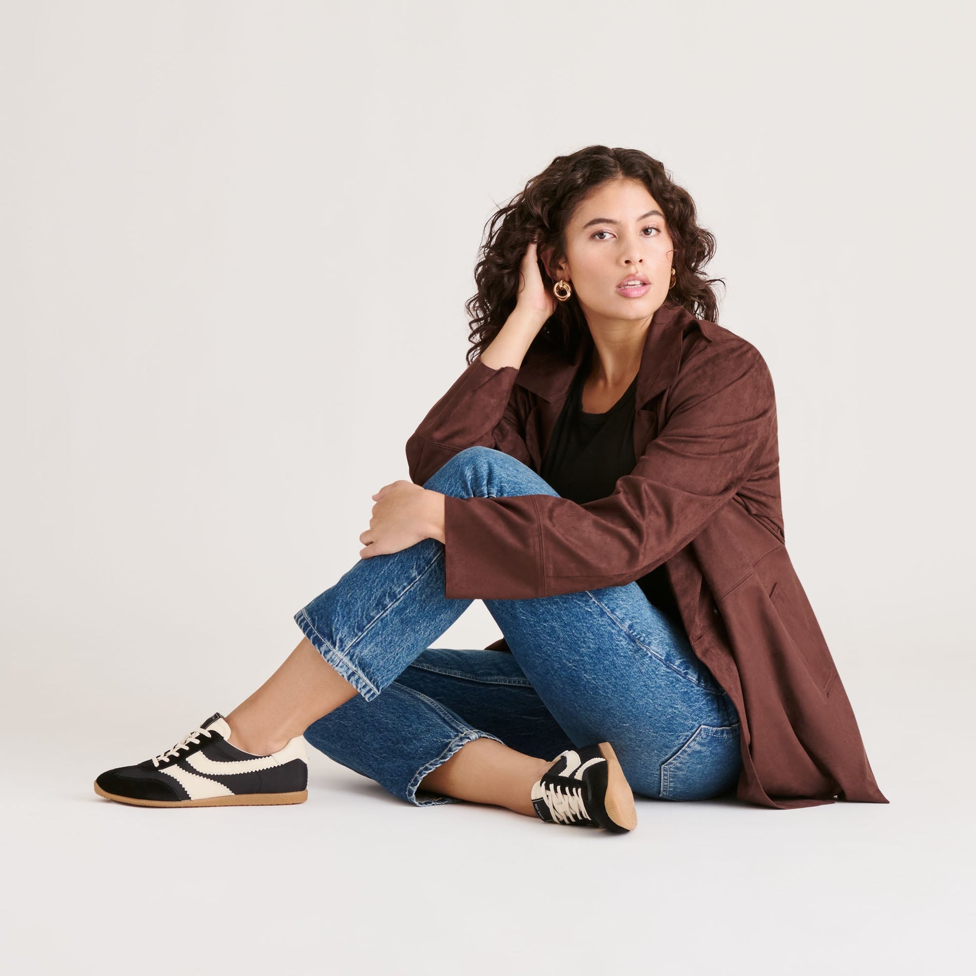 Limit Black Nylon Sneakers Dolce Vita