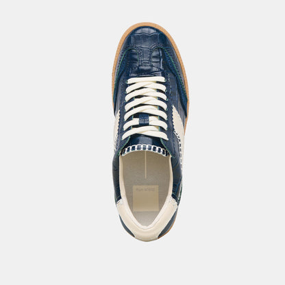 NOTICE STITCH SNEAKERS INK CROCO EMBOSSED LEATHER Dolce Vita