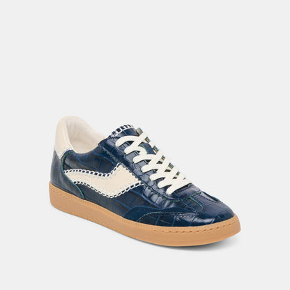 NOTICE STITCH SNEAKERS INK CROCO EMBOSSED LEATHER Dolce Vita