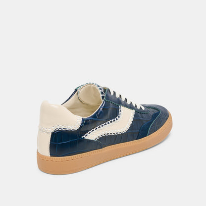 NOTICE STITCH SNEAKERS INK CROCO EMBOSSED LEATHER Dolce Vita