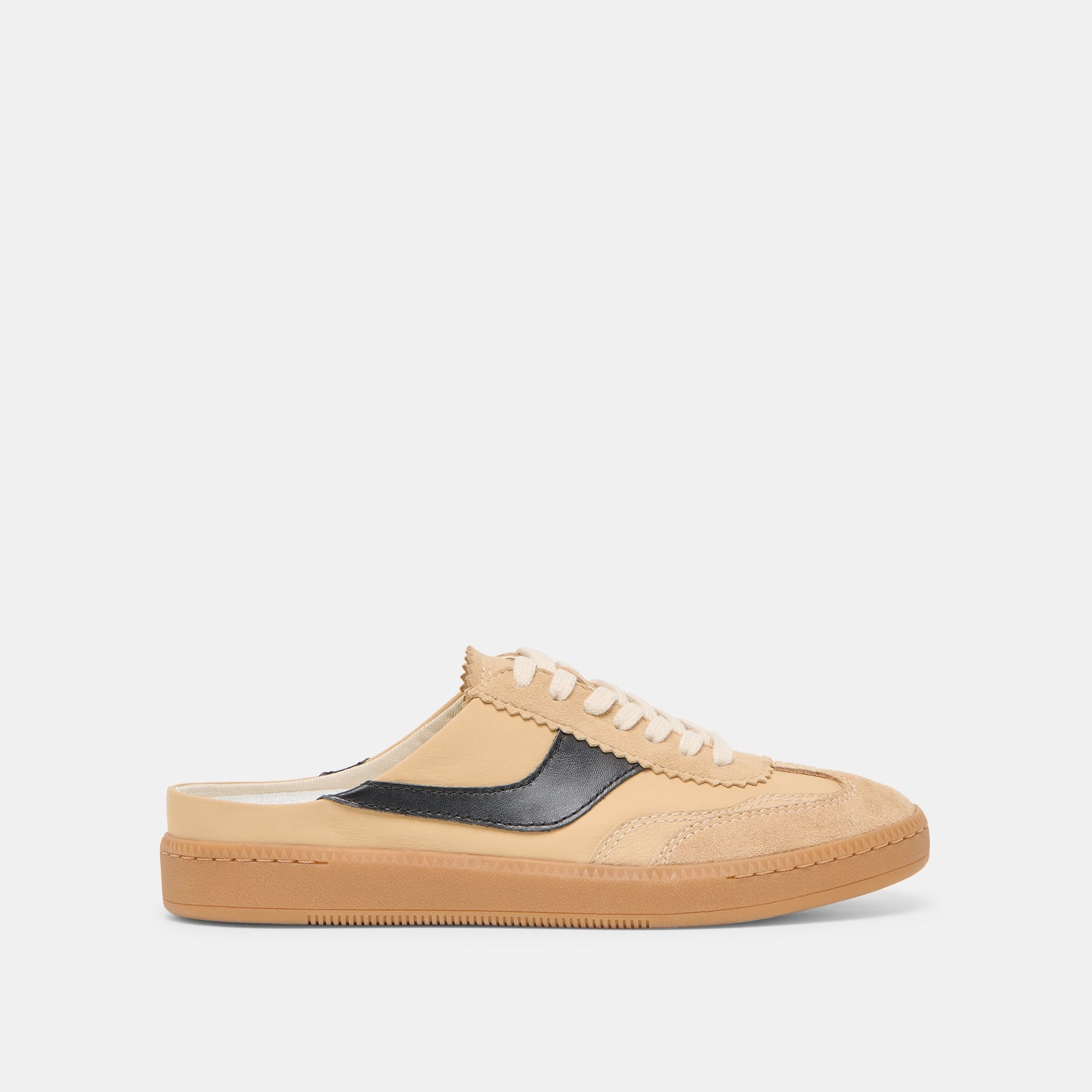 NOTICE SLIDE SNEAKERS TAN MULTI SUEDE Dolce Vita