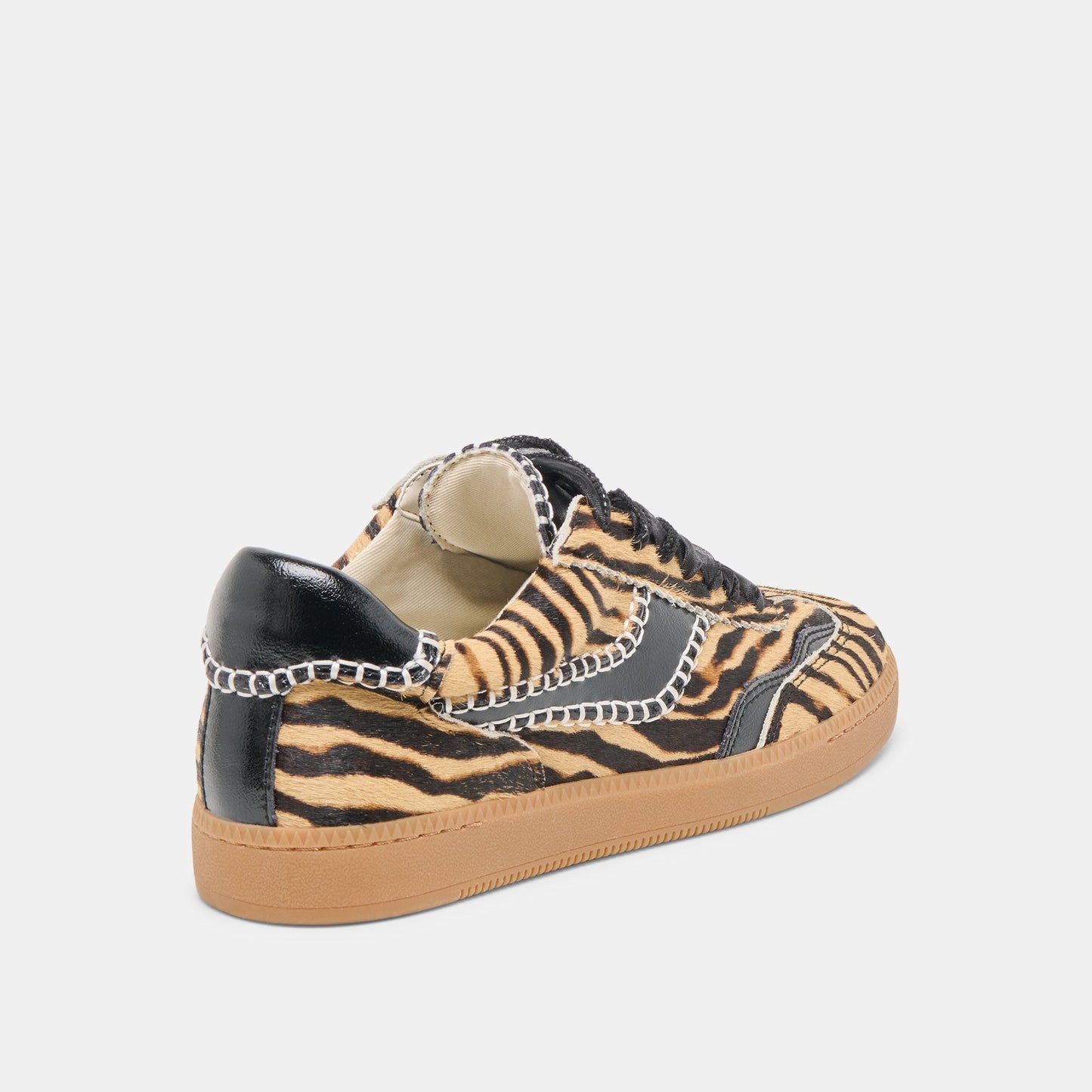 Notice Stitch Tiger Calf Hair Sneakers Dolce Vita