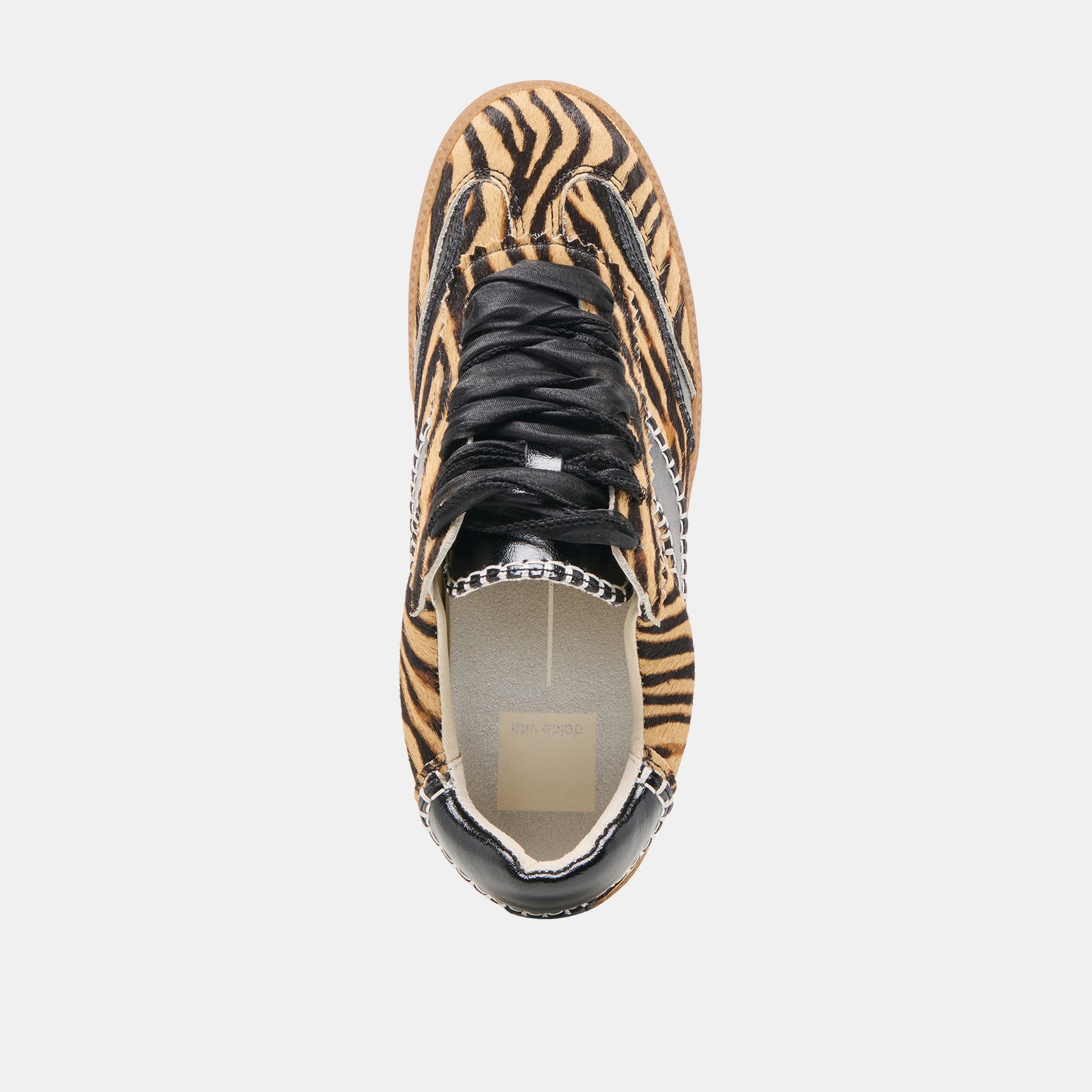 Notice Stitch Tiger Calf Hair Sneakers Dolce Vita