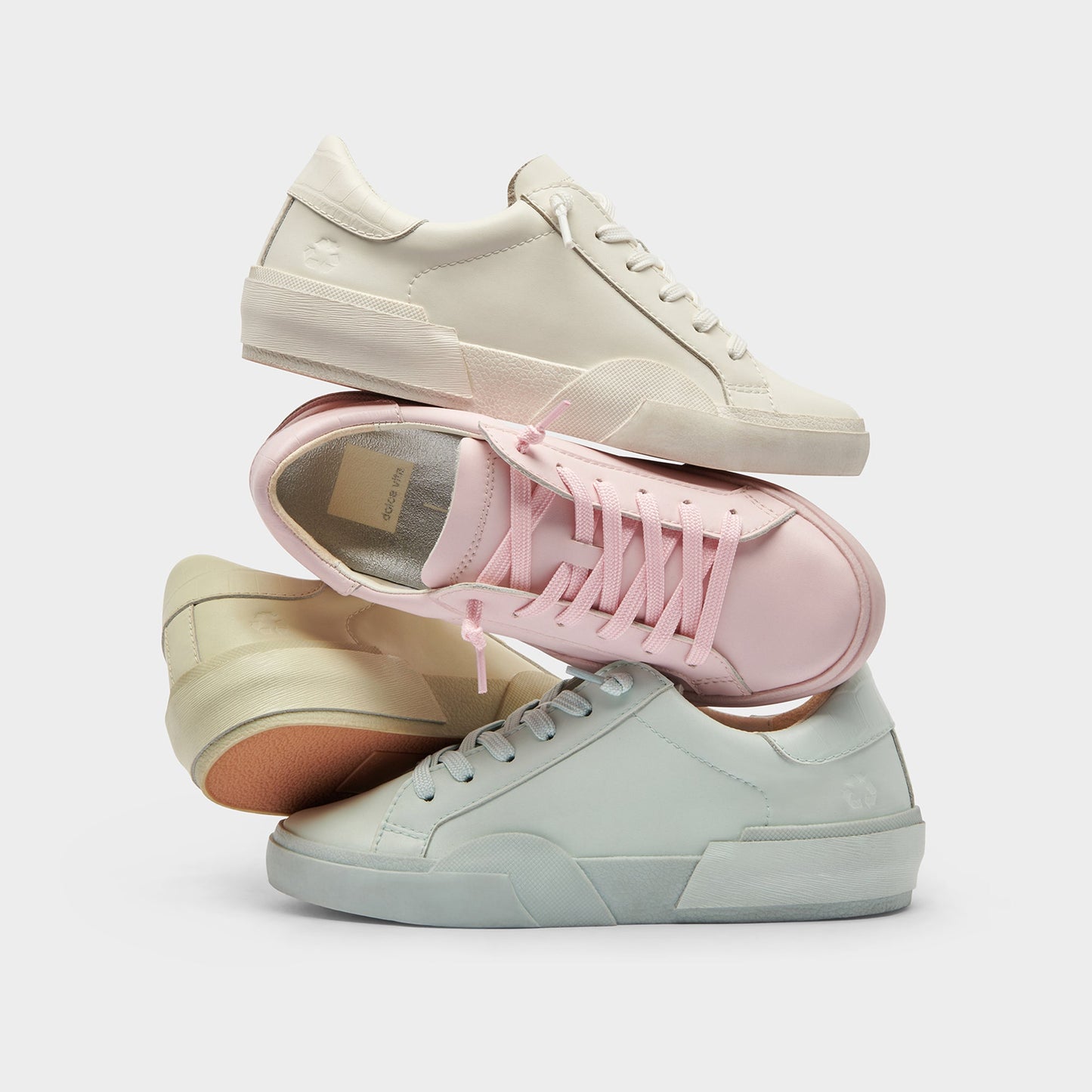 Zina 306 Sneakers White Recycled Leather Dolce Vita
