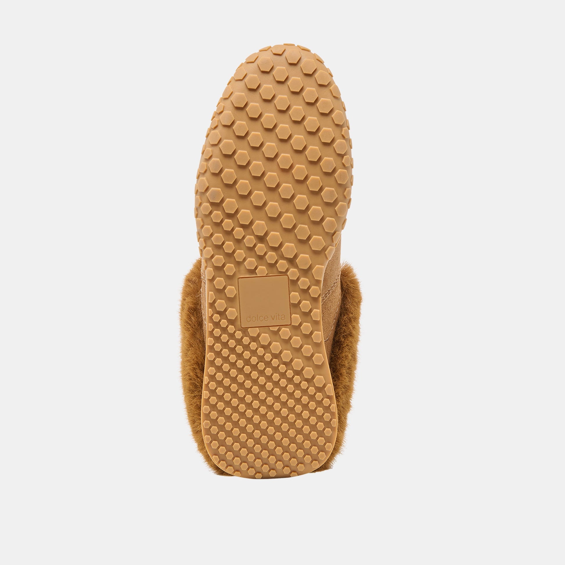 Izzey Plush Lt Brown Suede Sneakers Dolce Vita