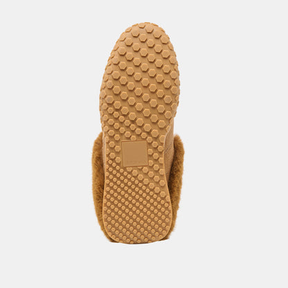 Izzey Plush Lt Brown Suede Sneakers Dolce Vita