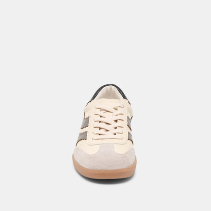 Merit White Grey Leather Sneakers Dolce Vita