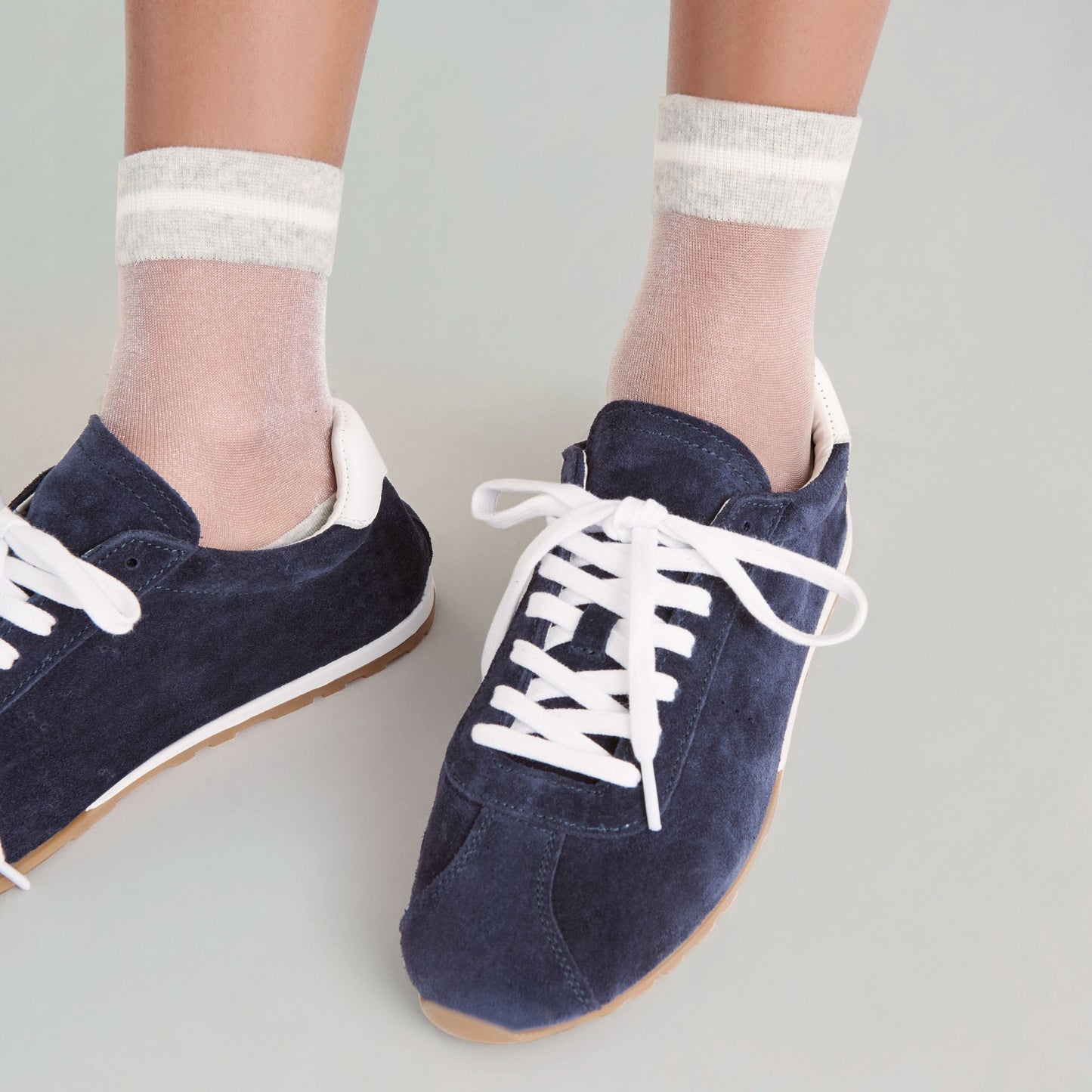Serina Navy Suede Sneakers Dolce Vita