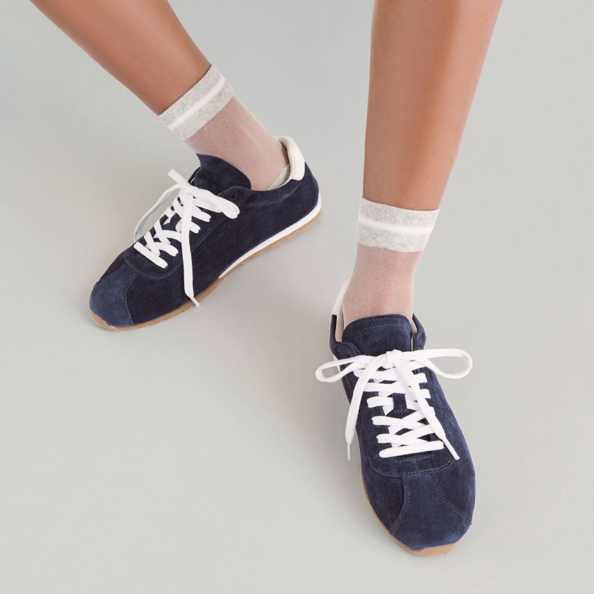 Serina Navy Suede Sneakers Dolce Vita