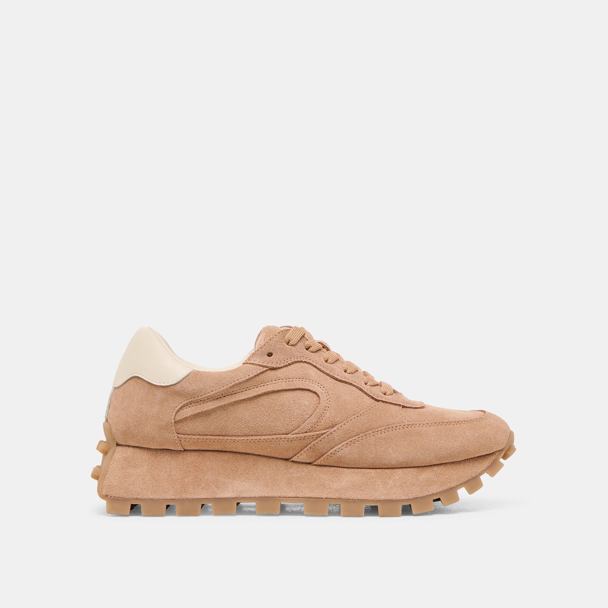 Tricia Toffee Suede Sneakers Dolce Vita