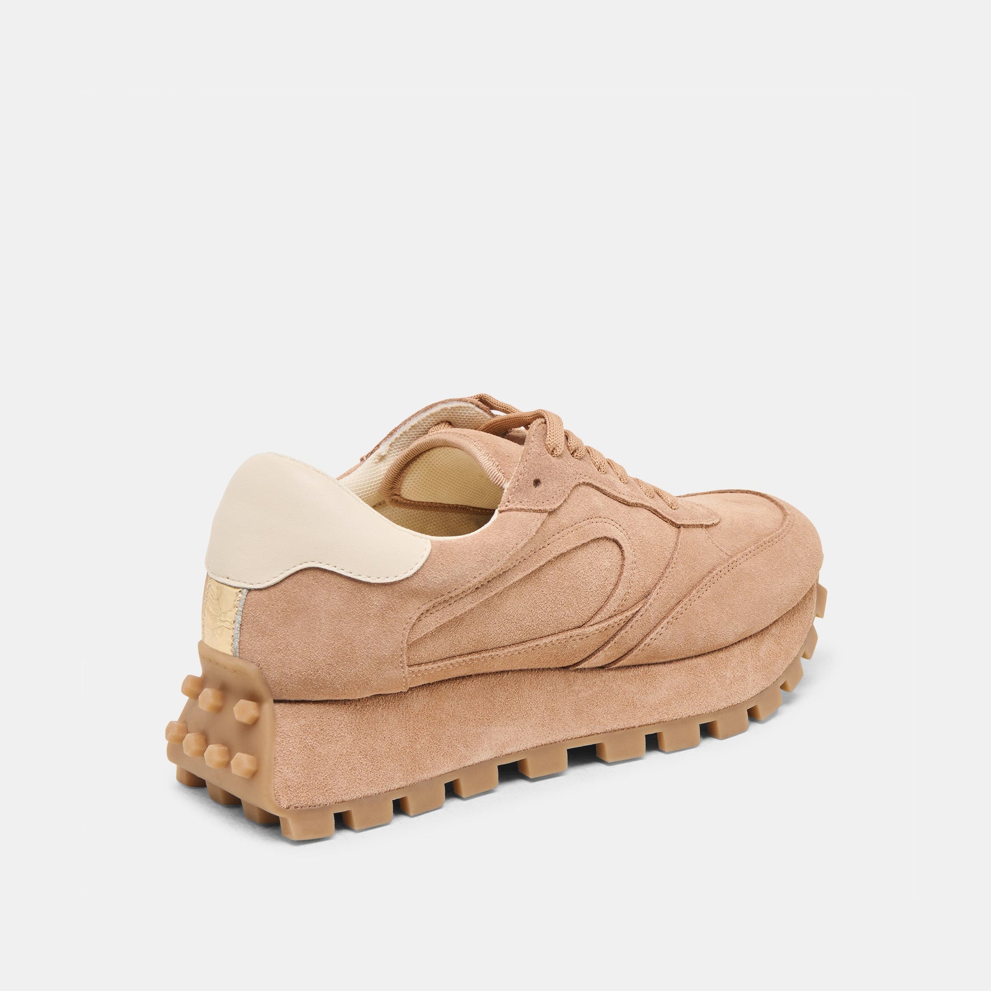 Tricia Toffee Suede Sneakers Dolce Vita
