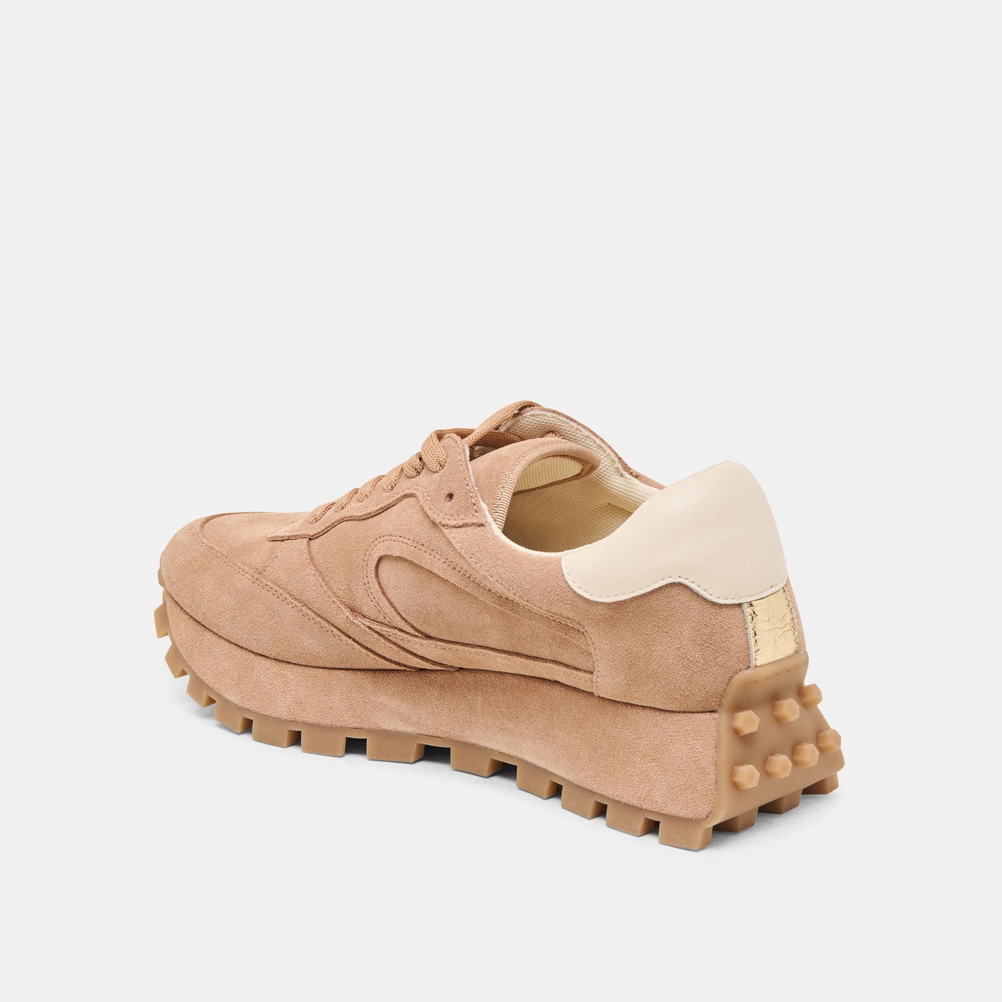 Tricia Toffee Suede Sneakers Dolce Vita