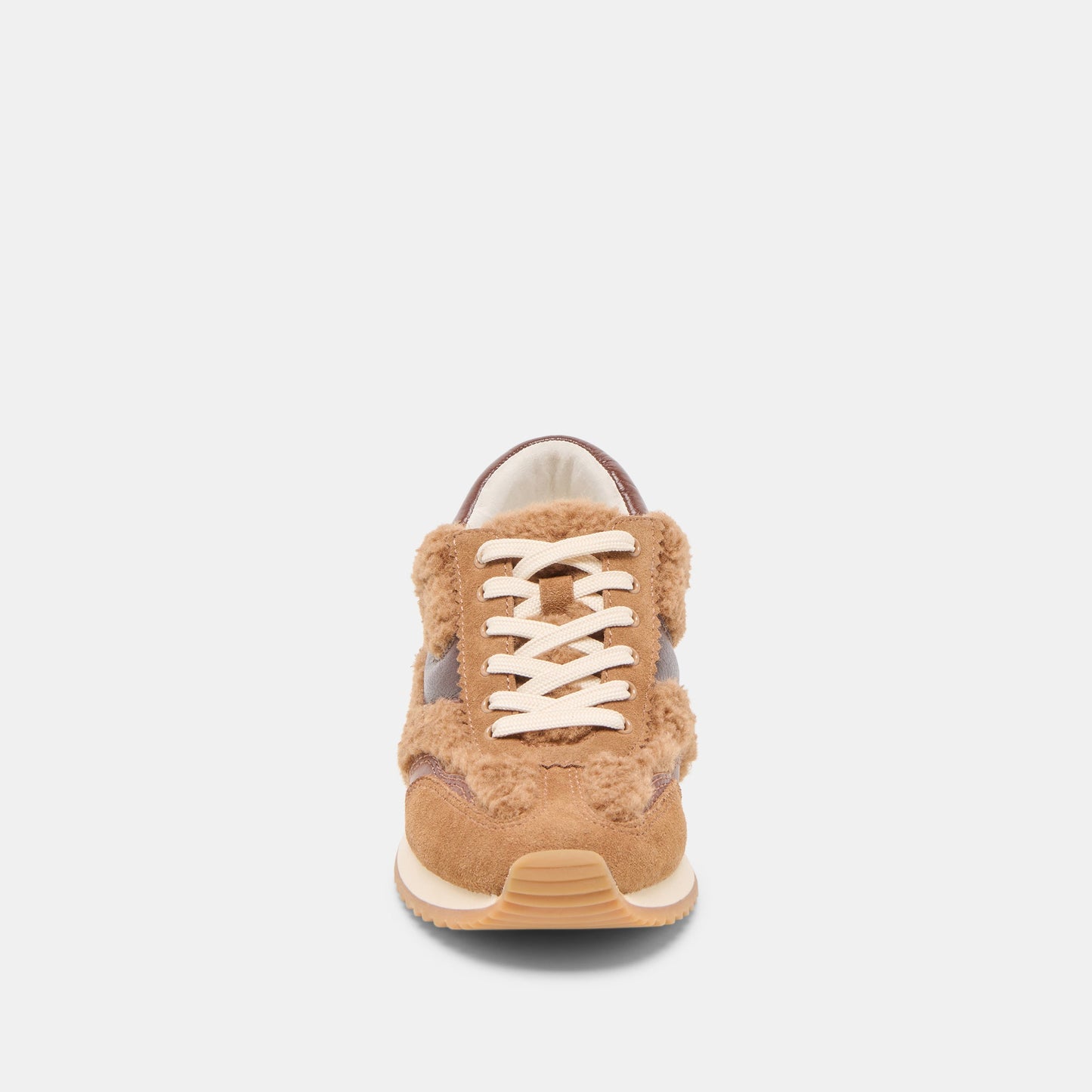 B.NTCD Plush Brown Plush Sneakers Dolce Vita