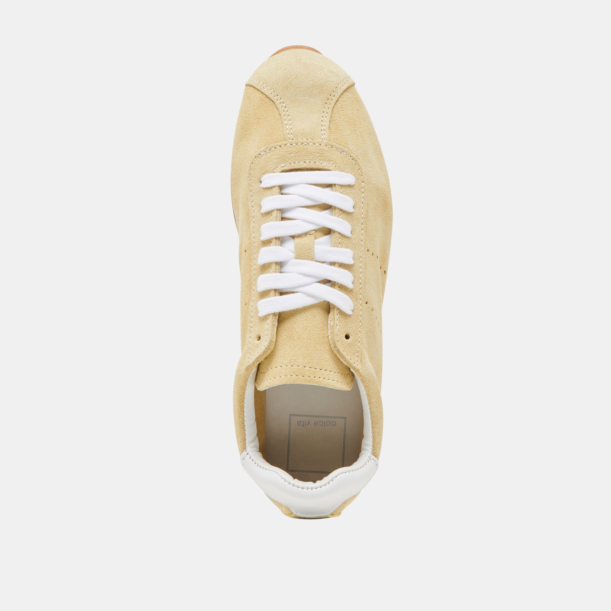 Serina Yellow Suede Sneakers Dolce Vita