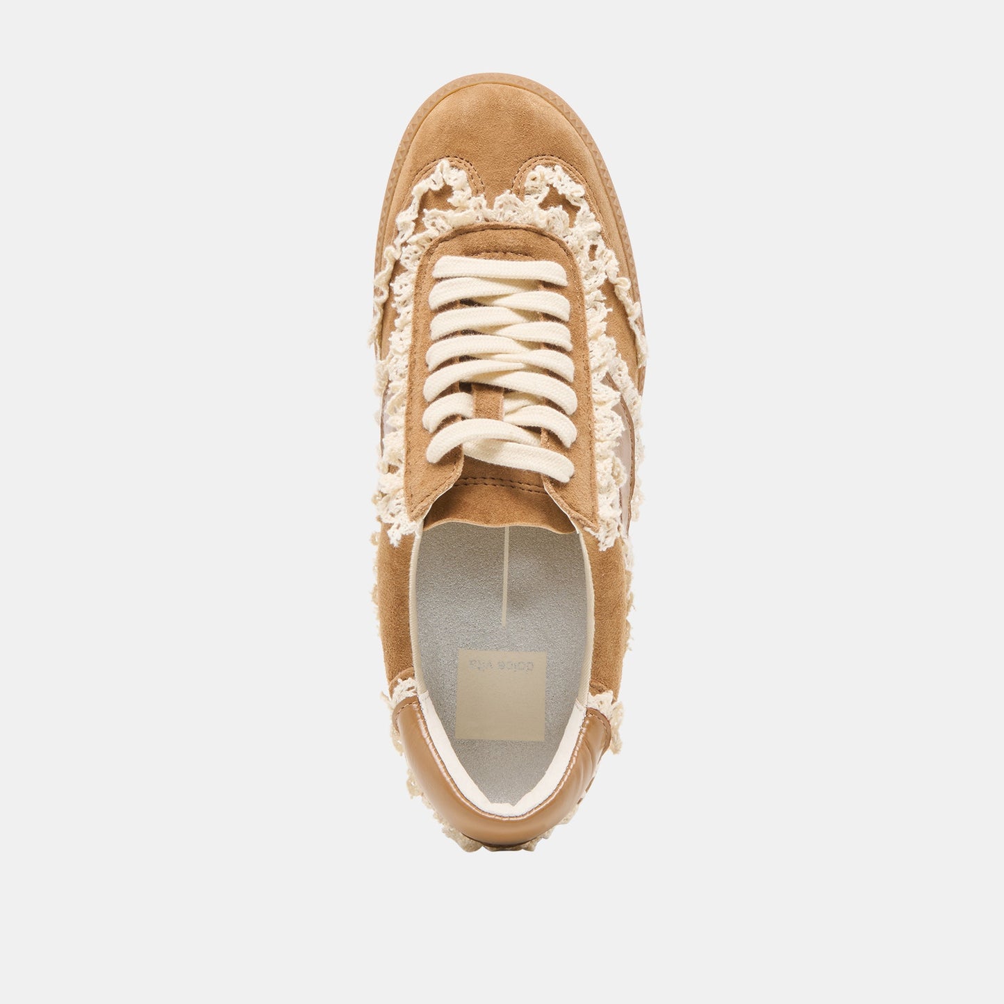 Notice Lace Lt Brown Suede Sneakers Dolce Vita